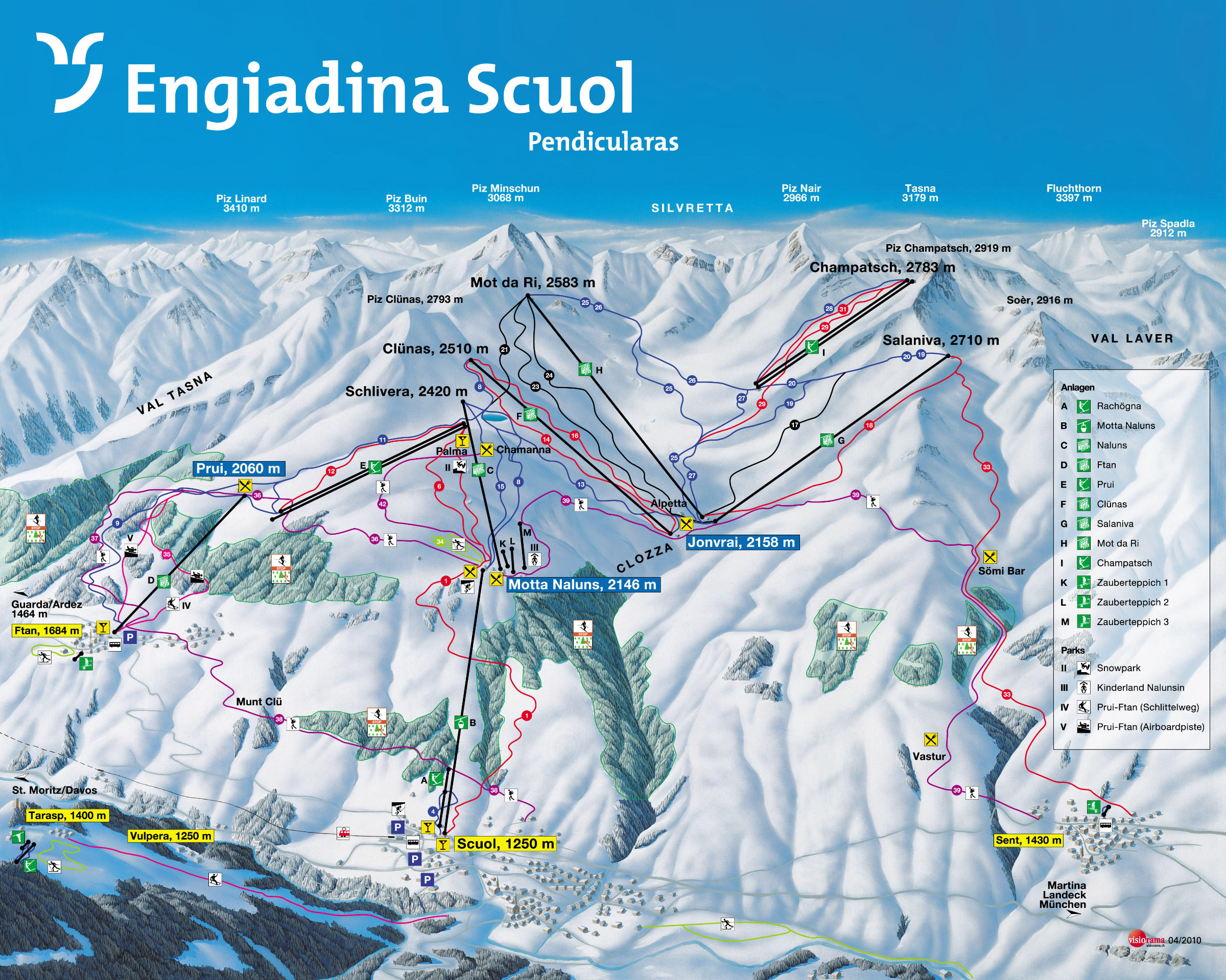 Scuol map
